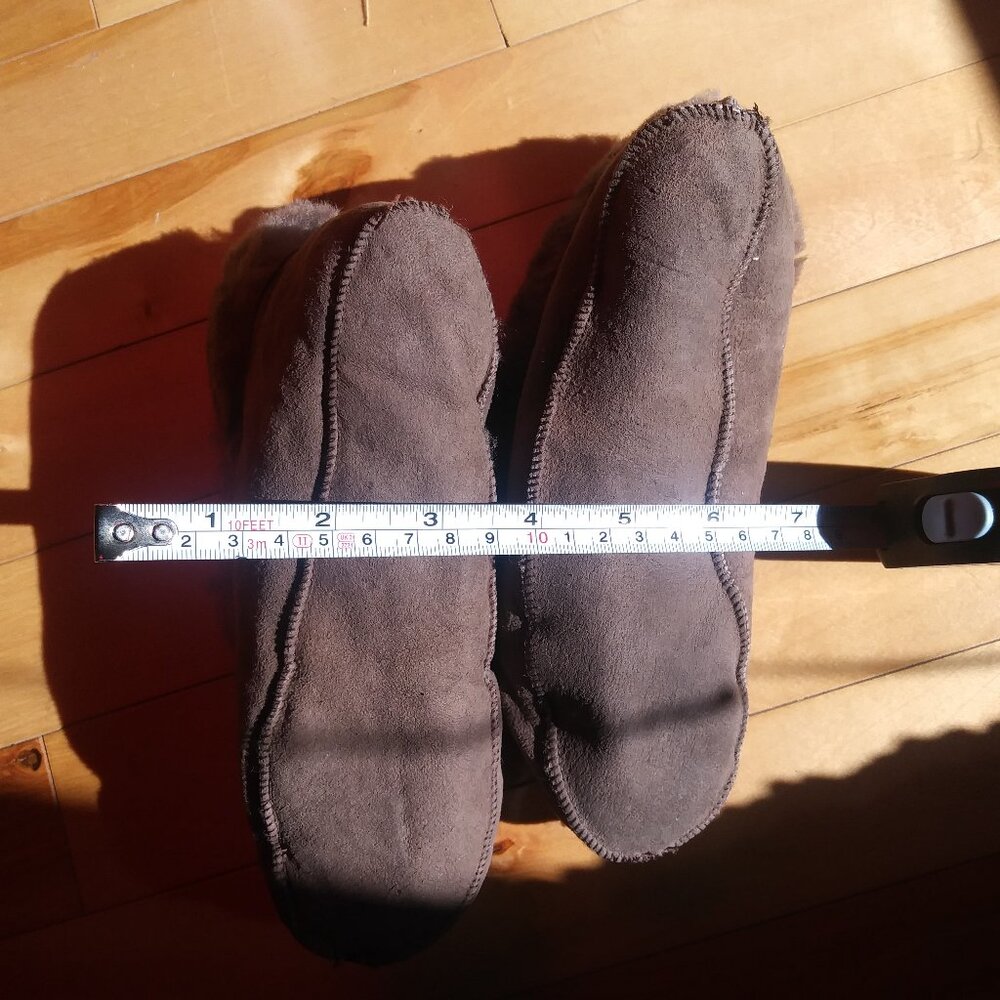 Small pantoufles lamb leather